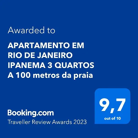 APARTAMENTO EM RIO DE JANEIRO IPANEMA 3 QUARTOS A 100 metros da praia-2